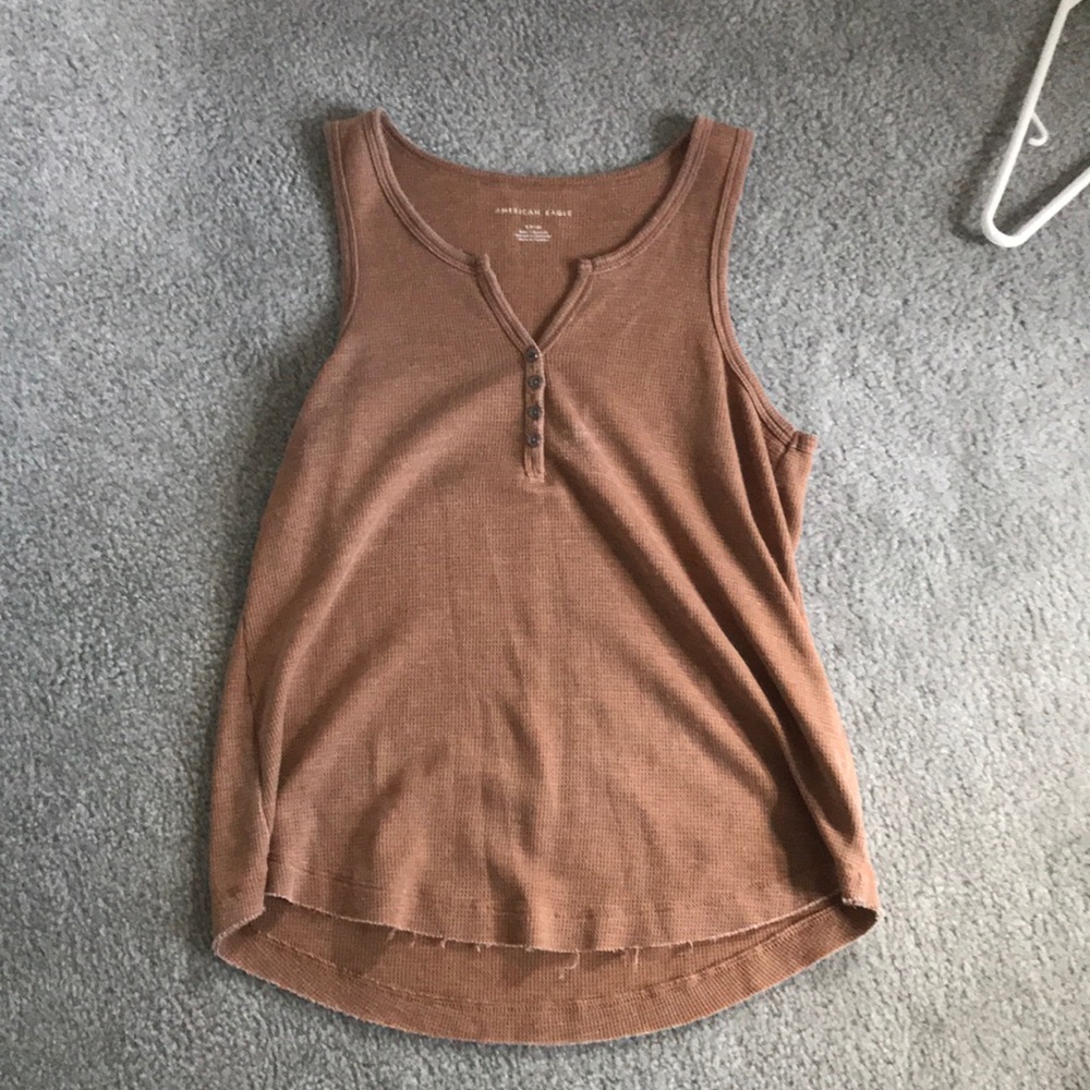American eagle Henley tank